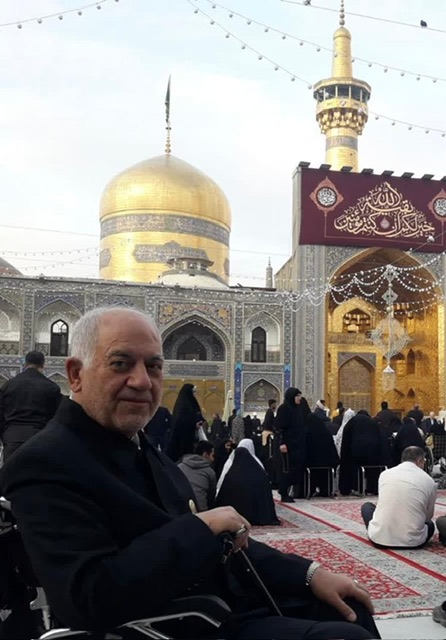 تصویر متوفی سید خلیل طباطبائی یگانه